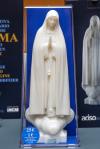 Imagem Comemorativa do Centenário da Escultura de Nossa Senhora de Fátima apresentada hoje em Fátima