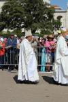 Milhares de peregrinos participaram nas celebrações 