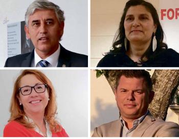 Candidatos na corrida à Câmara apresentam-se 