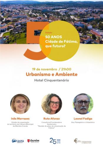 “Urbanismo e Ambiente” em debate no dia 19