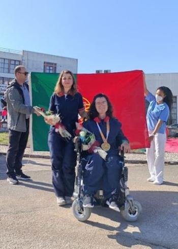 Ana Sofia Costa conquista Medalha de Ouro na Taça do Mundo de Boccia