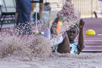 Elite do triplo salto feminino em Fátima