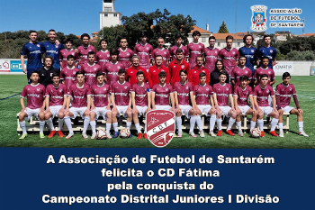 Sub19 do CD Fátima termina sem derrotas