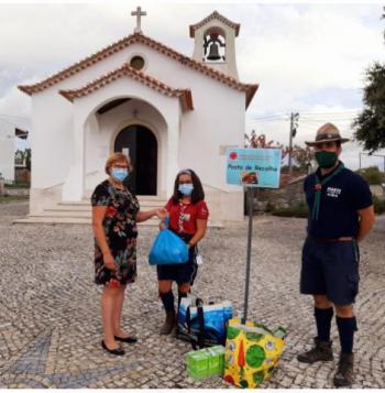 Escuteiros realizam nova açcão solidária para a Cáritas