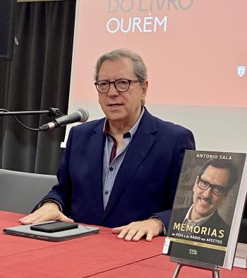 O Senhor da Rádio veio a Ourém falar de livros 