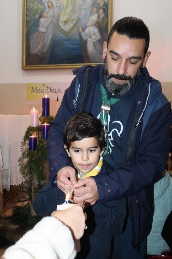 PARÓQUIA DE FÁTIMA ACOLHEU LUZ DA PAZ DE BELÉM