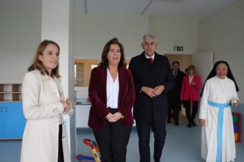 Ministra inaugura extensão da creche do Centro Infantil Santa Maria de Leuca