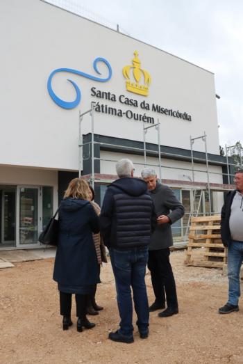 Executivo visita IPSS com obras a decorrer 