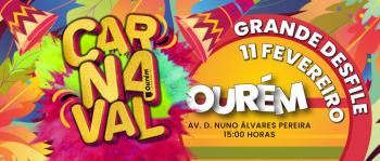 Grande desfile de Carnaval em Ourém