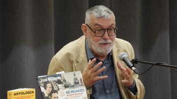 José Milhazes veio a Ourém falar sobre os seus livros 
