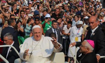 Papa Francisco rezou em Fátima