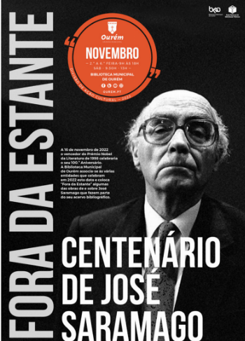 Centenário de José Saramago assinalado na Biblioteca Municipal de Ourém