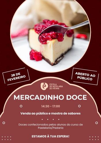 Escola de Hotelaria de Fátima promove Mercadinho Doce aberto ao público