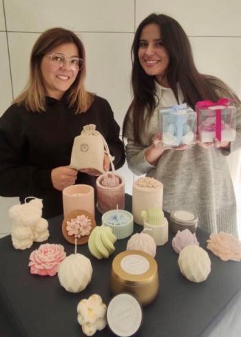 Amigas criam velas perfumadas e únicas