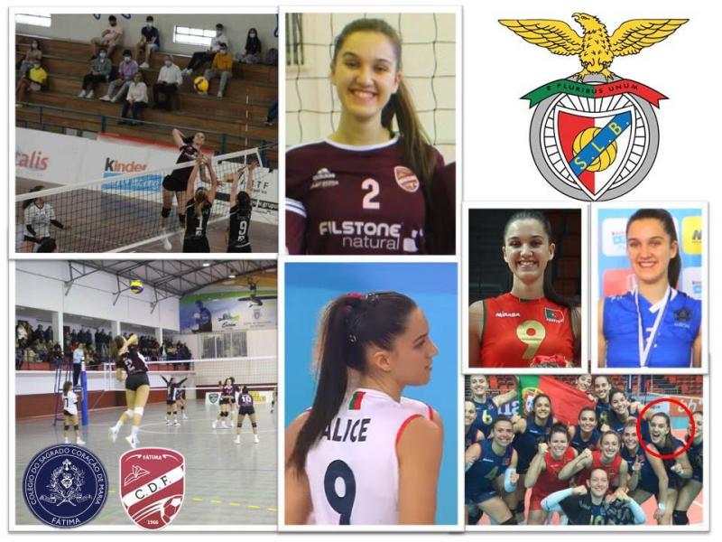 Voleibol: Alice Clemente assina com o Benfica