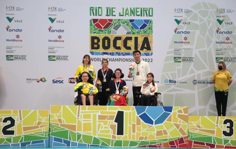 Ana Sofia Costa conquista ouro no Mundial de Boccia