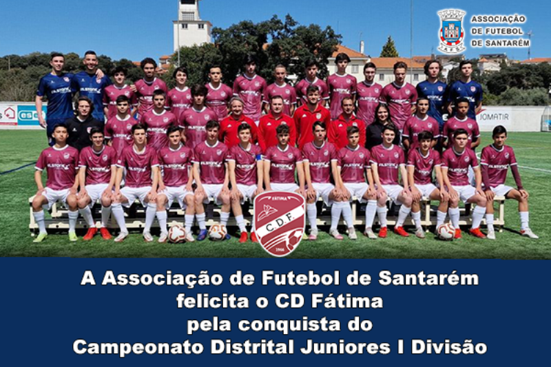 Sub19 do CD Fátima termina sem derrotas