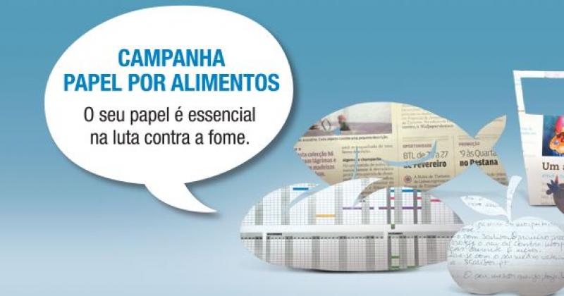 Campanha nacional solidária “Papel por alimentos” também em Fátima