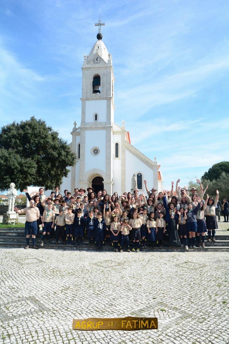 Escuteiros do Agrupamento de Fátima celebram o dia do fundador