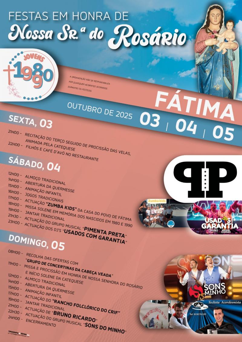 Festas em honra de Nossa Senhora do Rosário