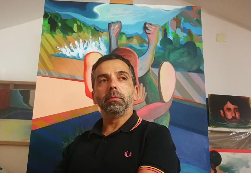 Nuno Gaivoto, um artista entre dois mundos