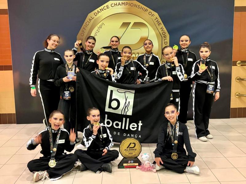 B.BALLET BRILHA E GARANTE EUROPEU E MUNDIAL