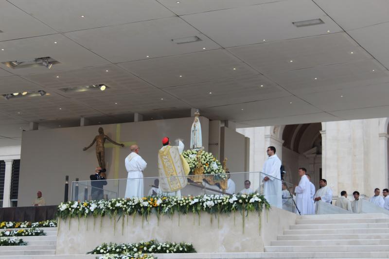  D. Américo Aguiar deixa apelo em Fátima: “Rezem pela paz”