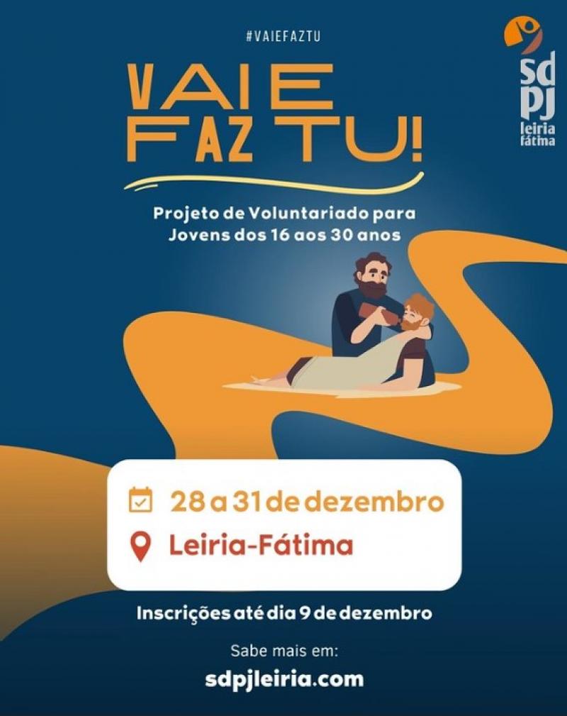 Pastoral Juvenil com projecto de voluntariado para as férias de Natal