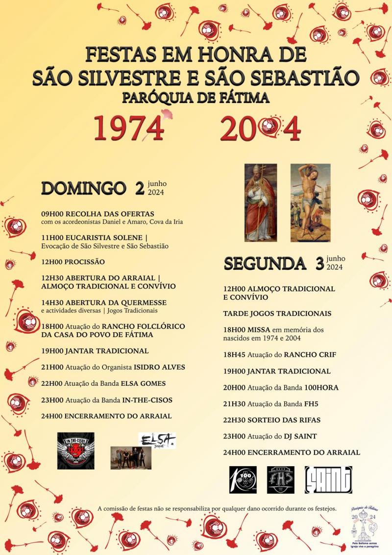 Festas em honra de São Silvestre e São Sebastião