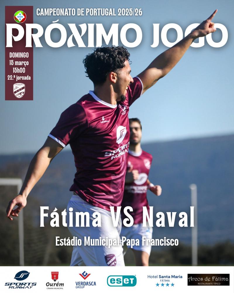 Fátima a um ponto da manutenção