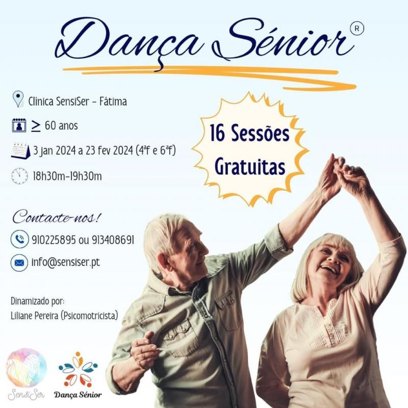 Aulas de dança sénior com inscrições abertas