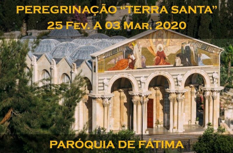 Paróquia de Fátima prepara nova Peregrinação à Terra Santa 